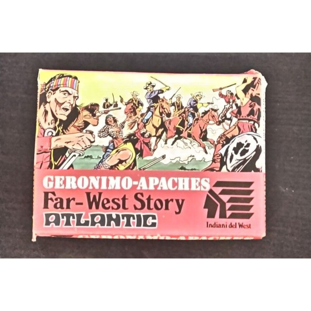 ATLANTIC - 1003 - Far-West Story - Geronimo Apaches - HO 1/72